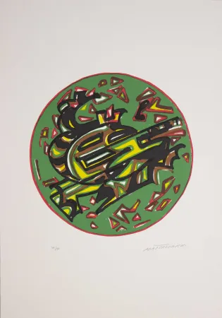 丝网印刷 Mastroianni  - Trinità