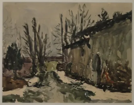 无技术 Mathey - Peney devant chez moi