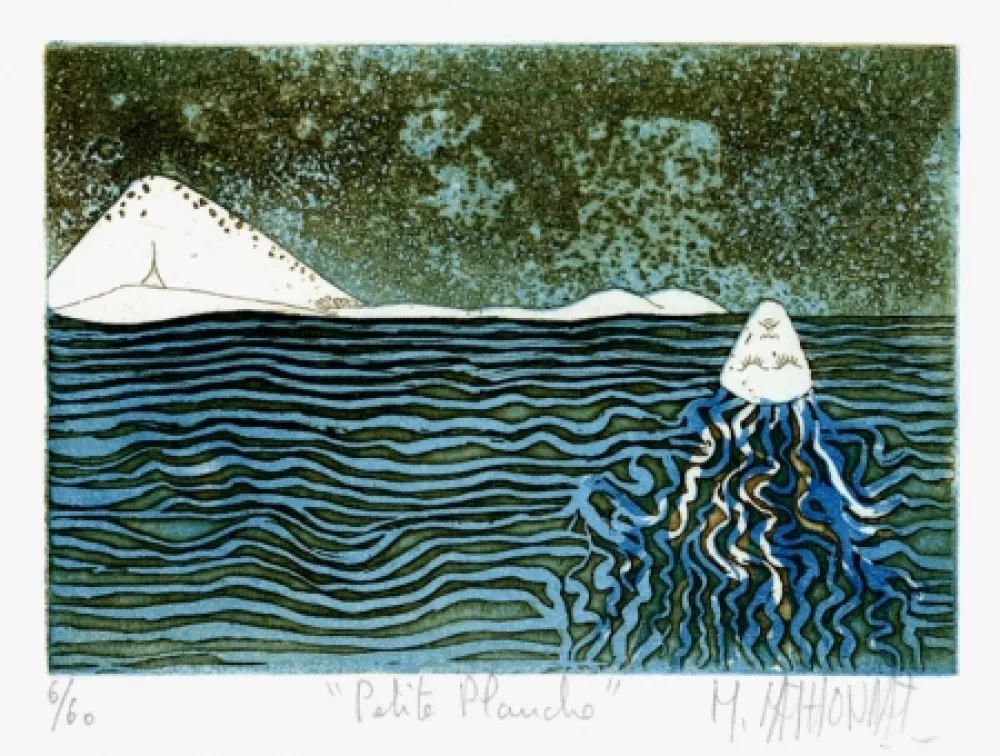 蚀刻版画 Mathonnat - Petite Planche