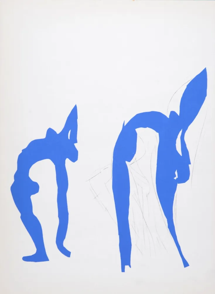 石版画 Matisse (After) - Acrobates, 1958