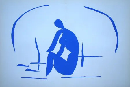 石版画 Matisse (After) - Baigneuse dans les roseaux