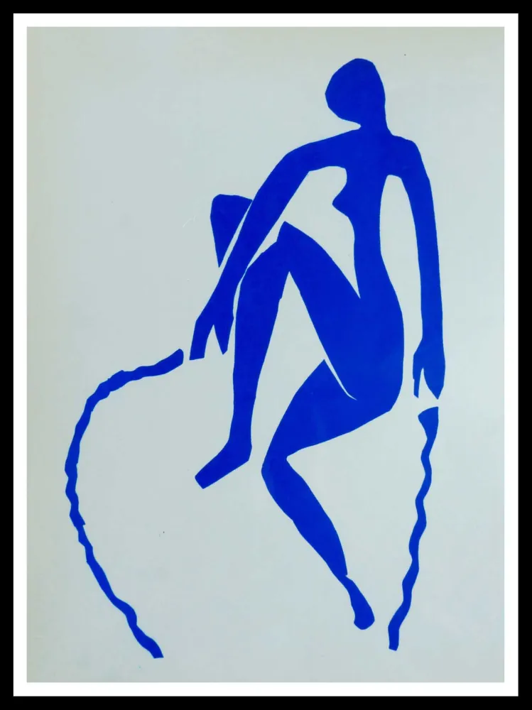 石版画 Matisse (After) - FEMME A LA CORDE