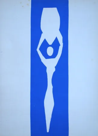 石版画 Matisse (After) - Femme à l'amphore