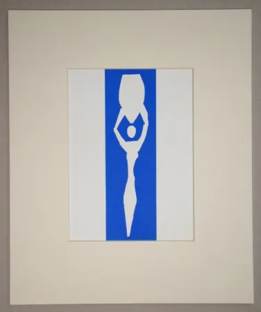 石版画 Matisse (After) - Femme à l'amphore - 1952