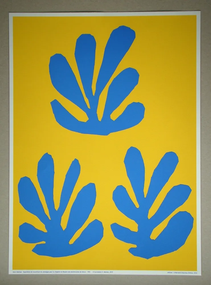 丝网印刷 Matisse (After) - La chapelle du Rosaire de Vence, 1951