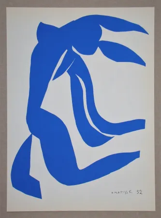 石版画 Matisse (After) - La Chevelure - 1952
