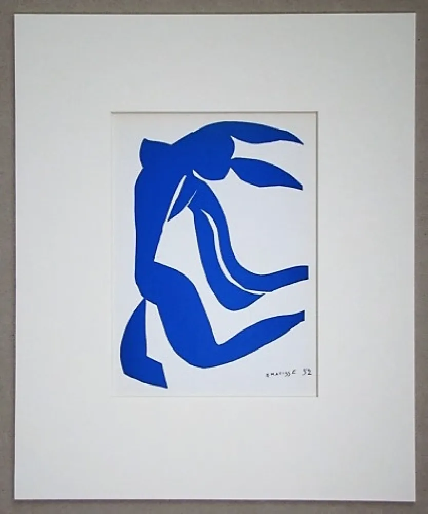 石版画 Matisse (After) - La chevelure - 1952