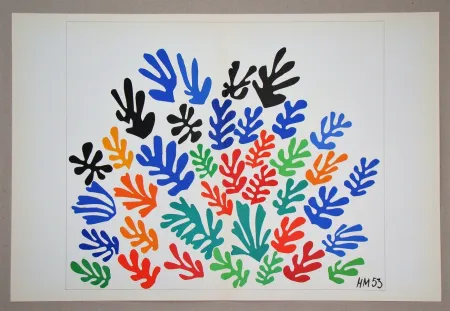 石版画 Matisse (After) - La Gerbe, 1953