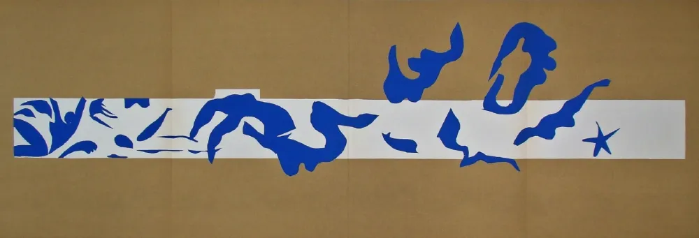 石版画 Matisse (After) - La Piscine - Panneau A