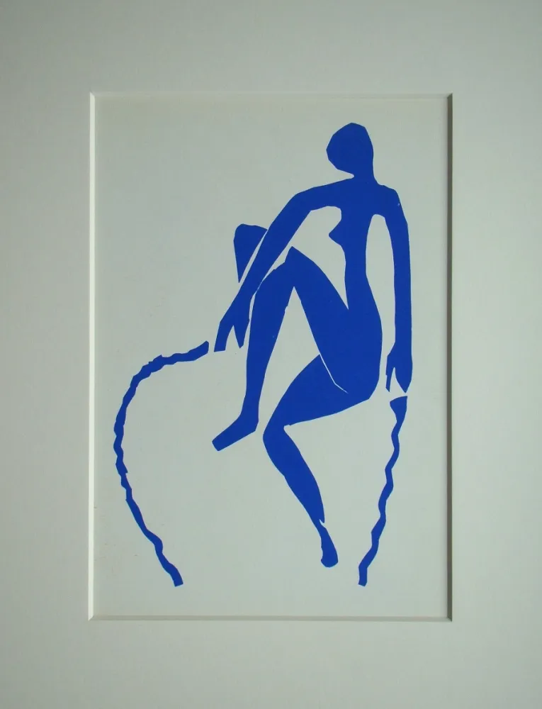 石版画 Matisse (After) - Nu bleu, sauteuse de corde