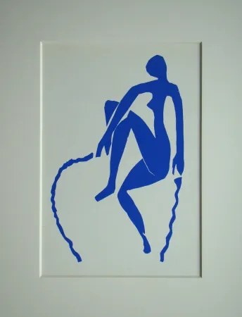 石版画 Matisse (After) - Nu bleu, sauteuse de corde