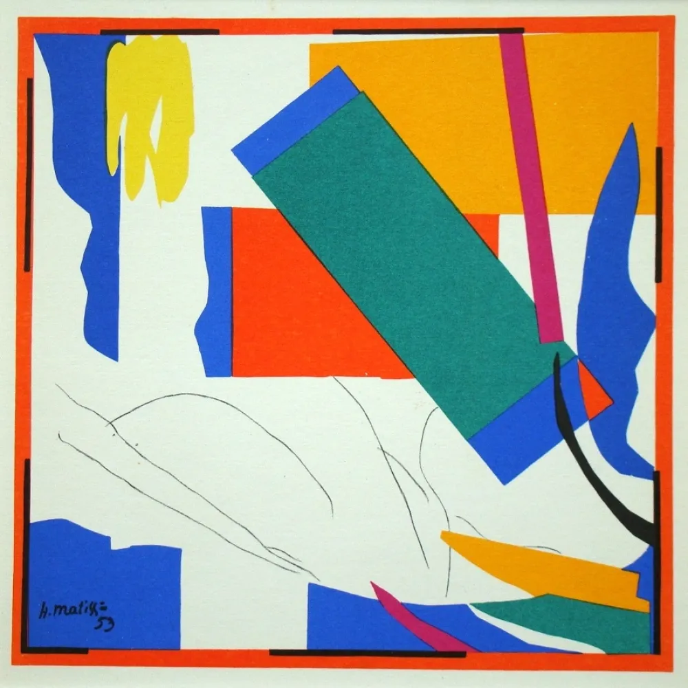 石版画 Matisse (After) - Souvenir d'Océanie - 1953