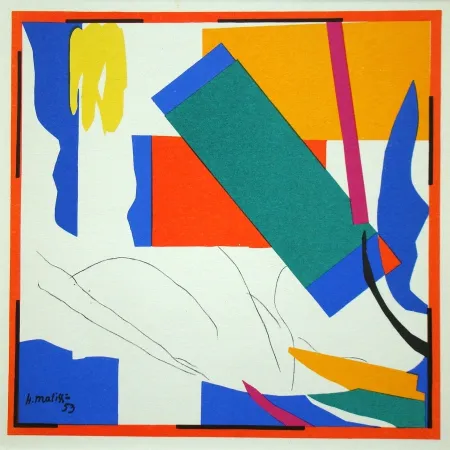 石版画 Matisse (After) - Souvenir d'Océanie - 1953