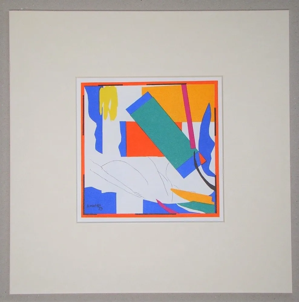 石版画 Matisse (After) - Souvenir d'Océanie - 1953