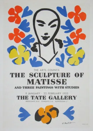 石版画 Matisse (After) - The Sculpture of Matisse