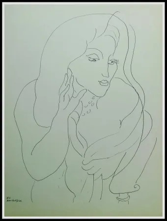 石版画 Matisse (After) - THEMES & VARIATIONS II