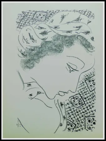 石版画 Matisse (After) - THEMES & VARIATIONS IX