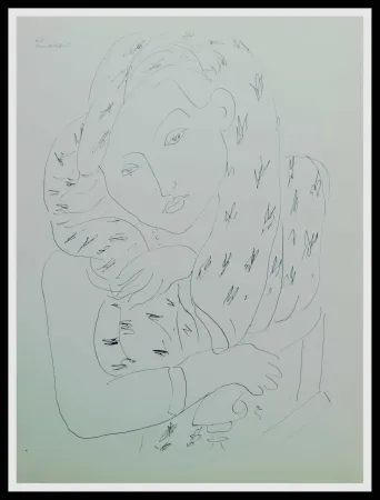 石版画 Matisse (After) - THEMES & VARIATIONS V