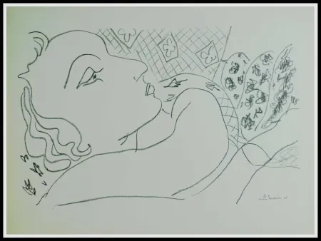 石版画 Matisse (After) - THEMES & VARIATIONS X