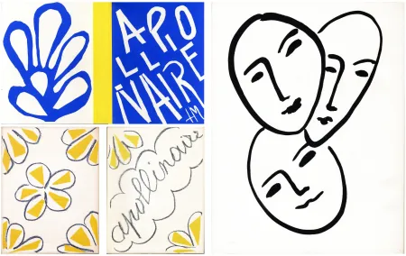 插图书 Matisse - André Rouveyre : APOLLINAIRE. 7 lithographies et 1 gravure originales (1952)..