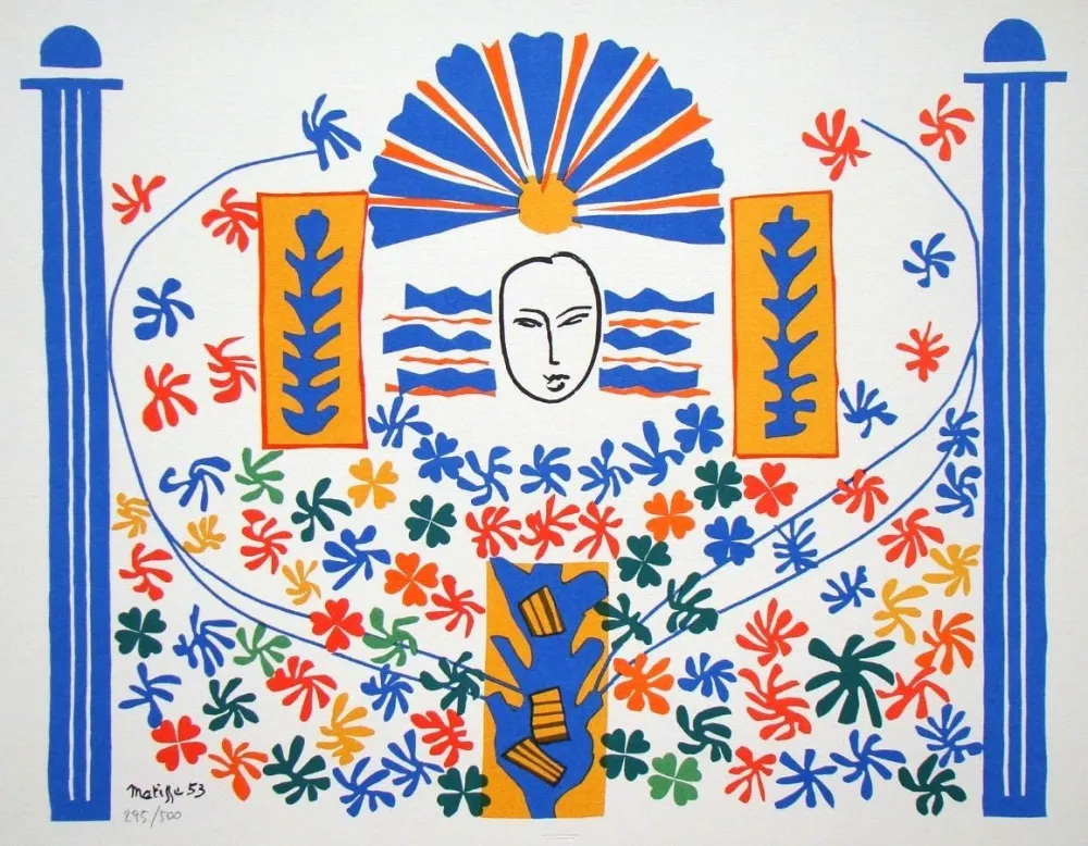 石版画 Matisse - Apollo