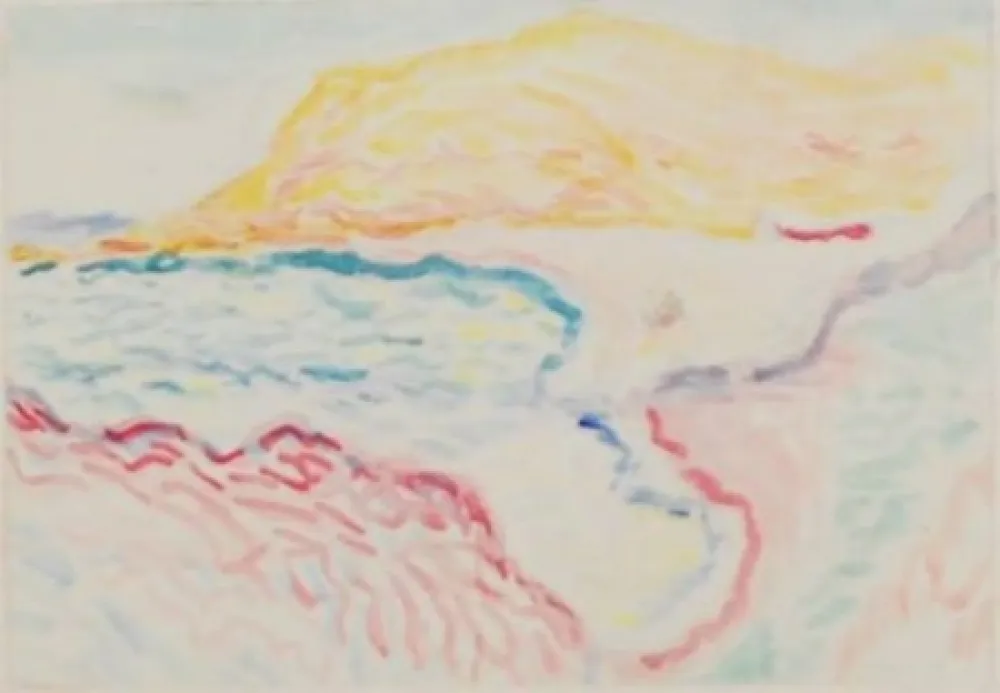 拼贴版画 Matisse - Bord de la mer, Collioure