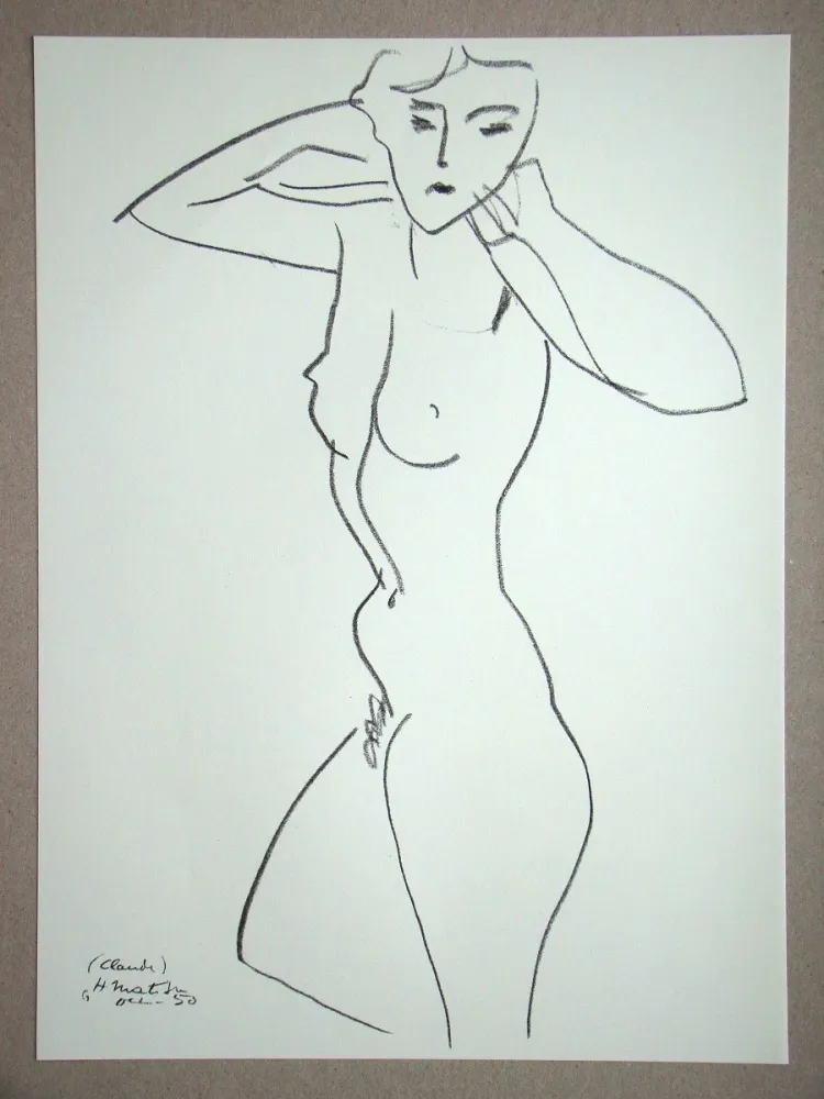 石版画 Matisse - Claude
