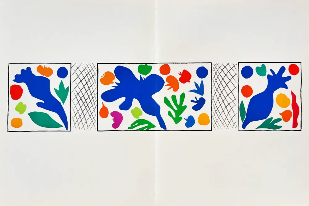 石版画 Matisse - Coquelicots