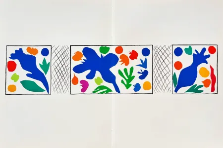 石版画 Matisse - Coquelicots