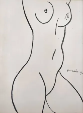 石版画 Matisse - Femme Nu