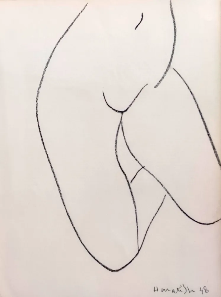 石版画 Matisse - Femme Nu