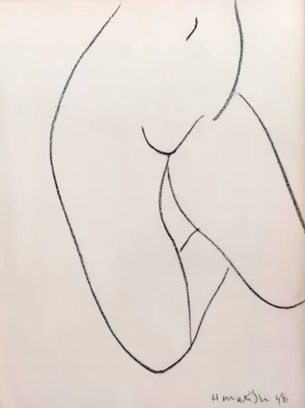 石版画 Matisse - Femme Nu