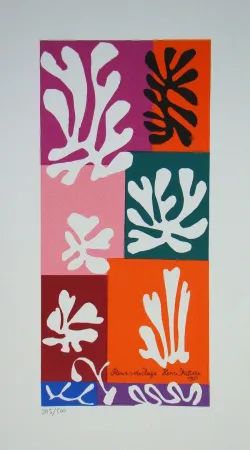 石版画 Matisse - Fleurs de Neige, 1951