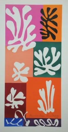石版画 Matisse - Fleurs De Neige