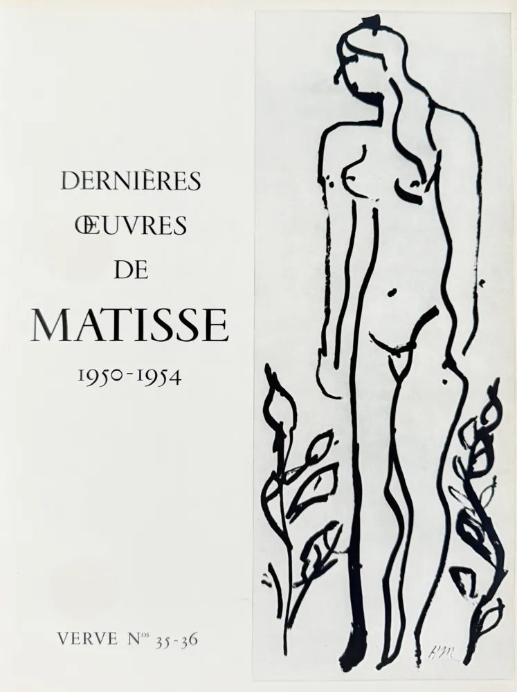 石版画 Matisse - Frontispiece