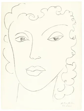 石版画 Matisse - Haitïenne