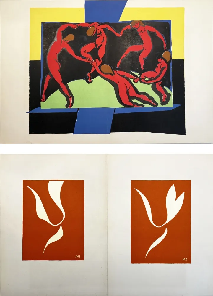 石版画 Matisse - LA DANSE. Lithographie de 1938