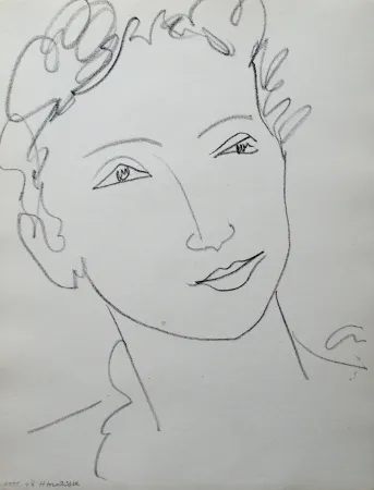 胶版印刷 Matisse - La Garconne