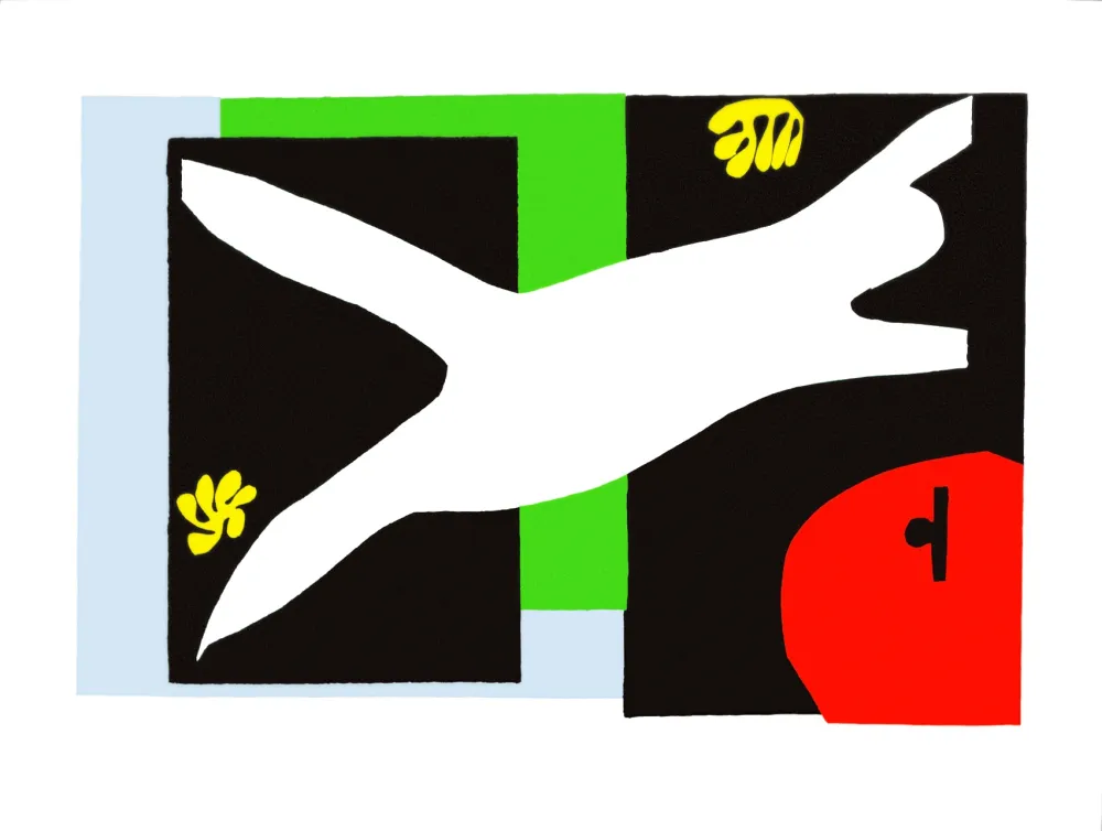 石版画 Matisse - La Nageuse dans l'Aquarium (The Swimmer in the Tank)