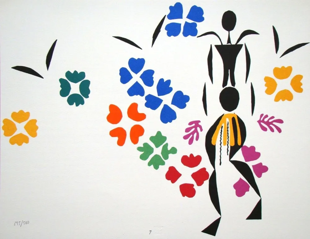 石版画 Matisse - La négresse
