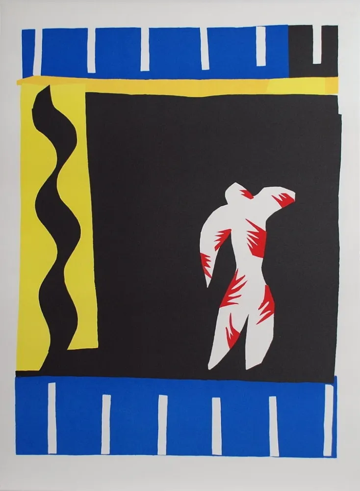 拼贴版画 Matisse - Le Clown (The Clown)