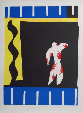 拼贴版画 Matisse - Le Clown (The Clown)