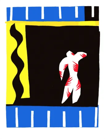石版画 Matisse - Le Clown (The Clown)