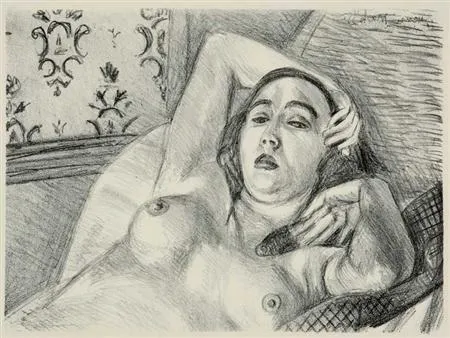 石版画 Matisse - Le Repos du Modele