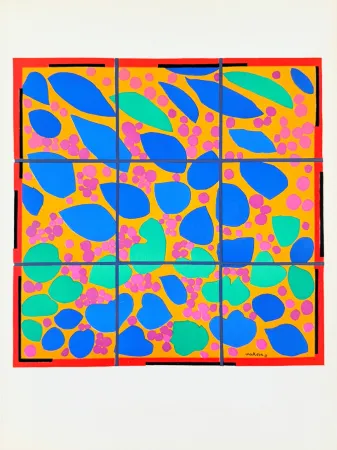 石版画 Matisse - Lierre en Fleur