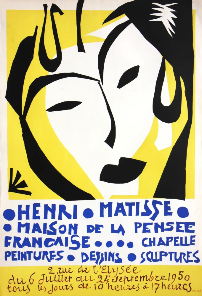 石版画 Matisse - Maison de la Pensee Francaise