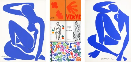 插图书 Matisse - MATISSE : DERNIÈRES ŒUVRES 1950 - 1954 (VERVE Vol. IX, No. 35-36) 1958