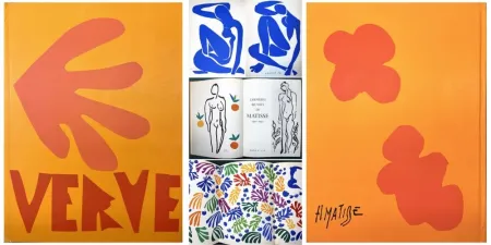 插图书 Matisse - MATISSE. DERNIÈRES ŒUVRES 1950 - 1954 (VERVE Vol. IX, No. 35-36. 1958)