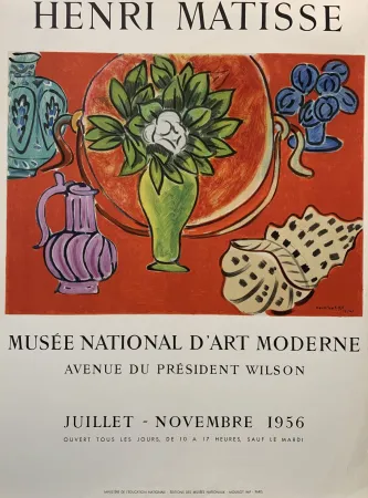 石版画 Matisse - Musée National d'Art Moderne