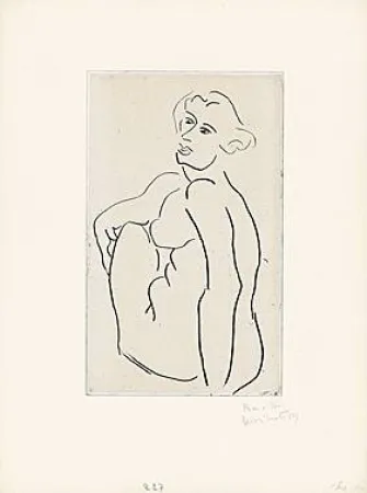 版画 Matisse - 